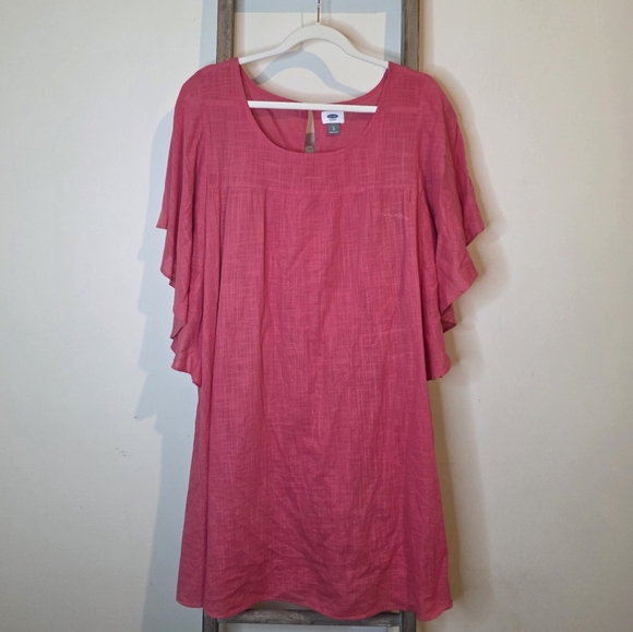 Old Navy Dresses & Skirts - ⭐️40% Off⭐️ Old Navy Flutter Sleeve Swing Dress